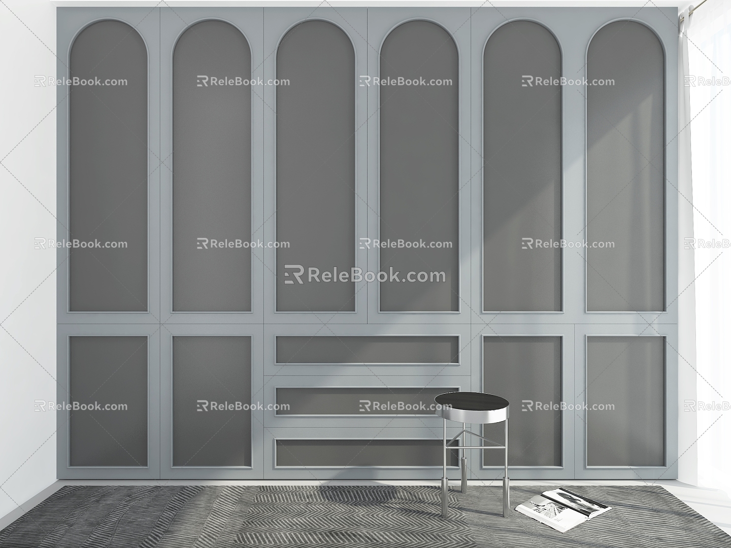 Wardrobe Wardrobe Model Wardrobe Decoration Whole Wardrobe Wardrobe Custom Wardrobe Cabinet 3d model