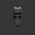Modern Yacht Design With Seats And Sleek Exterior