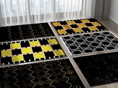 Carpet combination 3d model