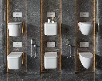 Modern Toilet 3d model