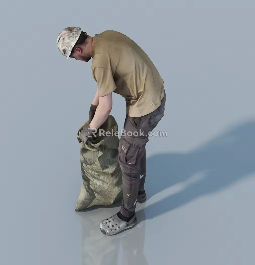Animal character sketch 3d model