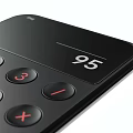 Modern Calculator 3d model