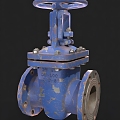 modern industrial valve modern realistic machinery industrial valve switch factory 3d model