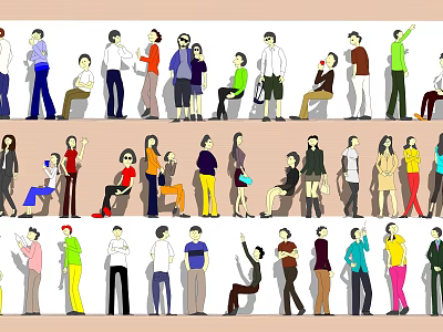 Multiplayer 3d model