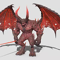 Hell Demon Demon Monster 3d model