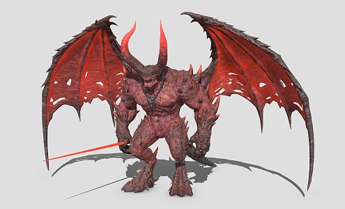 Hell Demon Monster 3d model