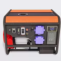 Gasoline Generator Small Generator Portable Generator 3d model