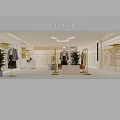 Modern Clothing Store Interior Design With Stylish Display Racks And Mannequins