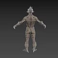 Horror Monster Alien Character PBR Material Next Generation Mature Role Playing Game Character Game Demon King 3d model