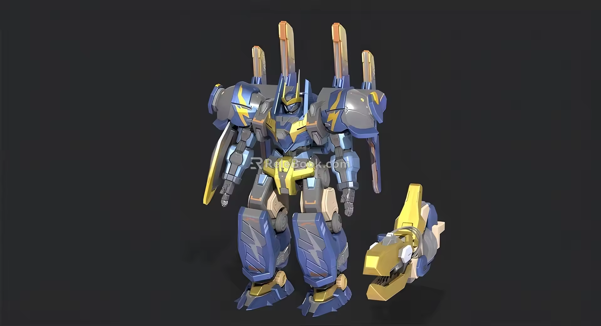 Mecha 3d model