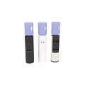 Modern Water Dispensers In Black White Silver With Blue Red Buttons And Top Water Bottle