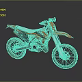 Red White Mountain Bicycle Featuring Off Road Design Large Tires and Sporty Frame