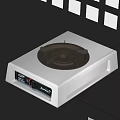 Zanussi Stainless Steel Single Burner Gas Stove With Knob Control For Kitchen