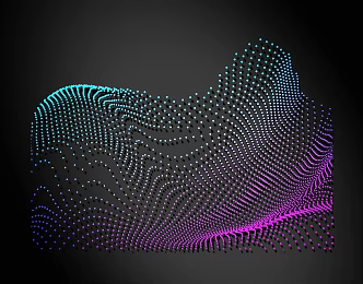 Modern Technology Line Technology Line Wall Decoration 3d model
