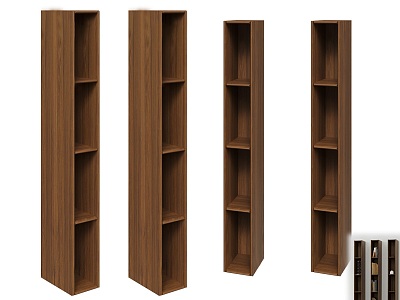 Modern Solid Wood Wall Storage Rack Simple Partition Wall Shelf Solid Wood Bookshelf Gap Bookcase Solid Wood Extremely Narrow Bookshelf Gap Corner Wall Bookshelf model