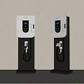 EVS Industrial Electric Vehicle Charging Stations With Digital Display And Charging Cables