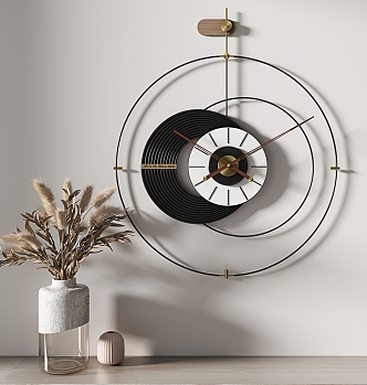 Modern Clock 3d model