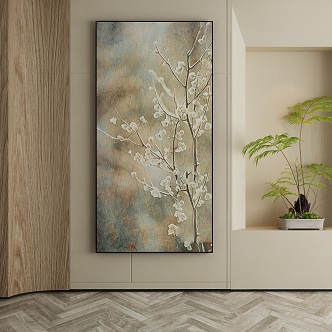 Quiet decorative painting 3d model