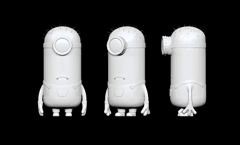 Modern Toy Minions 3d model