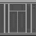 Decorative Gypsum Molding In Different Styles With Intricate Patterns For Interior Decoration