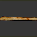 Freshly Baked Delicious Pepperoni Pizza Slice With Melted Cheese And Golden Crust