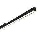Modern Minimalist Wall Light With Slim Long Strip Design And Black Frame