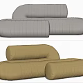 Modern Alien Sofa Alien Multiplayer Sofa 3d model