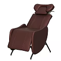 White Leather Medical Examination Chair With Adjustable Headrest And Recline Function