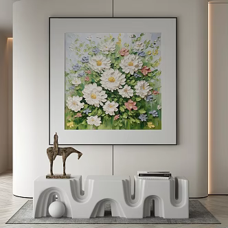 decorative painting 3d model