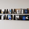 Modern Wall Cabinets With Stylish Display Shelves For Books And Decor Items