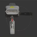 Handheld Pump Cleaner Appliance For Daily Use With Safety Warning Labels