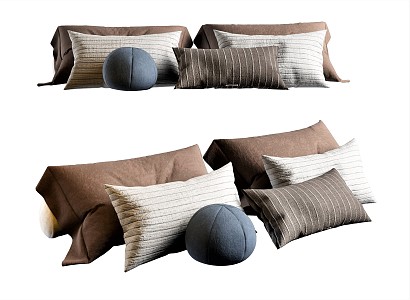 Nordic Pillow 3d model