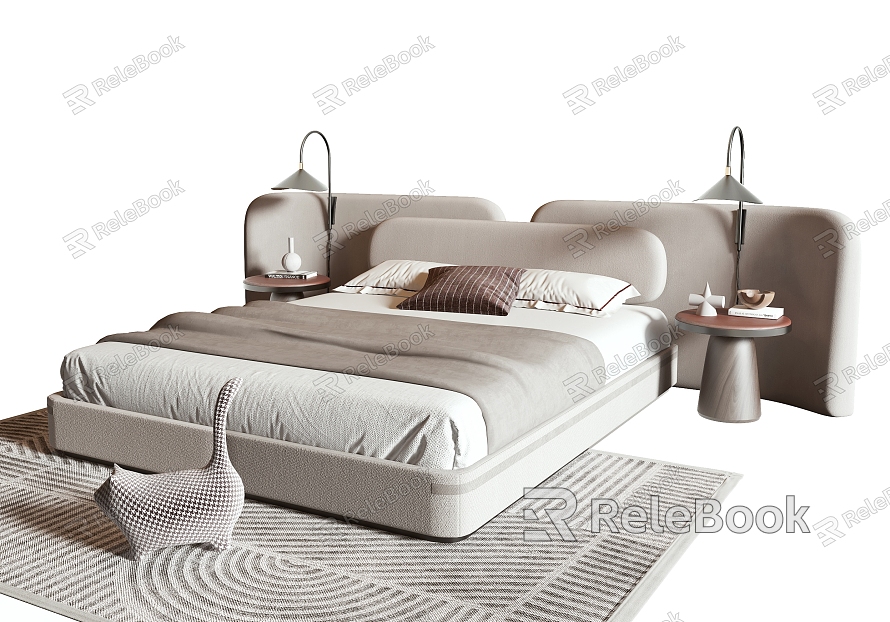 Modern Double Bed model