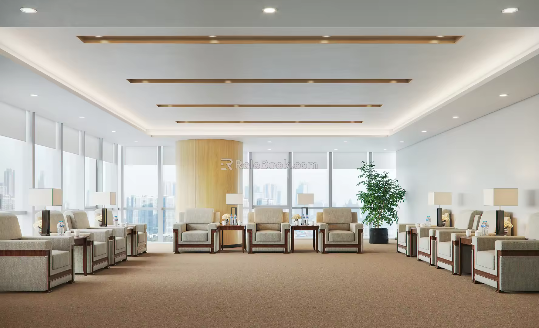 VIP Reception Room Modern Reception Room 3d model