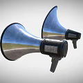 Commercial Megaphone Equipment With Metal Housing And Portable Design For Public Address Use