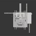 Industrial Drilling Rig Platform With Tower Structure And Base Support