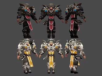 Holy Knight 3d model