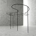 Clothes Rack Clothes Display Rack Clothes Store Clothes Display Rack Hanger 3d model