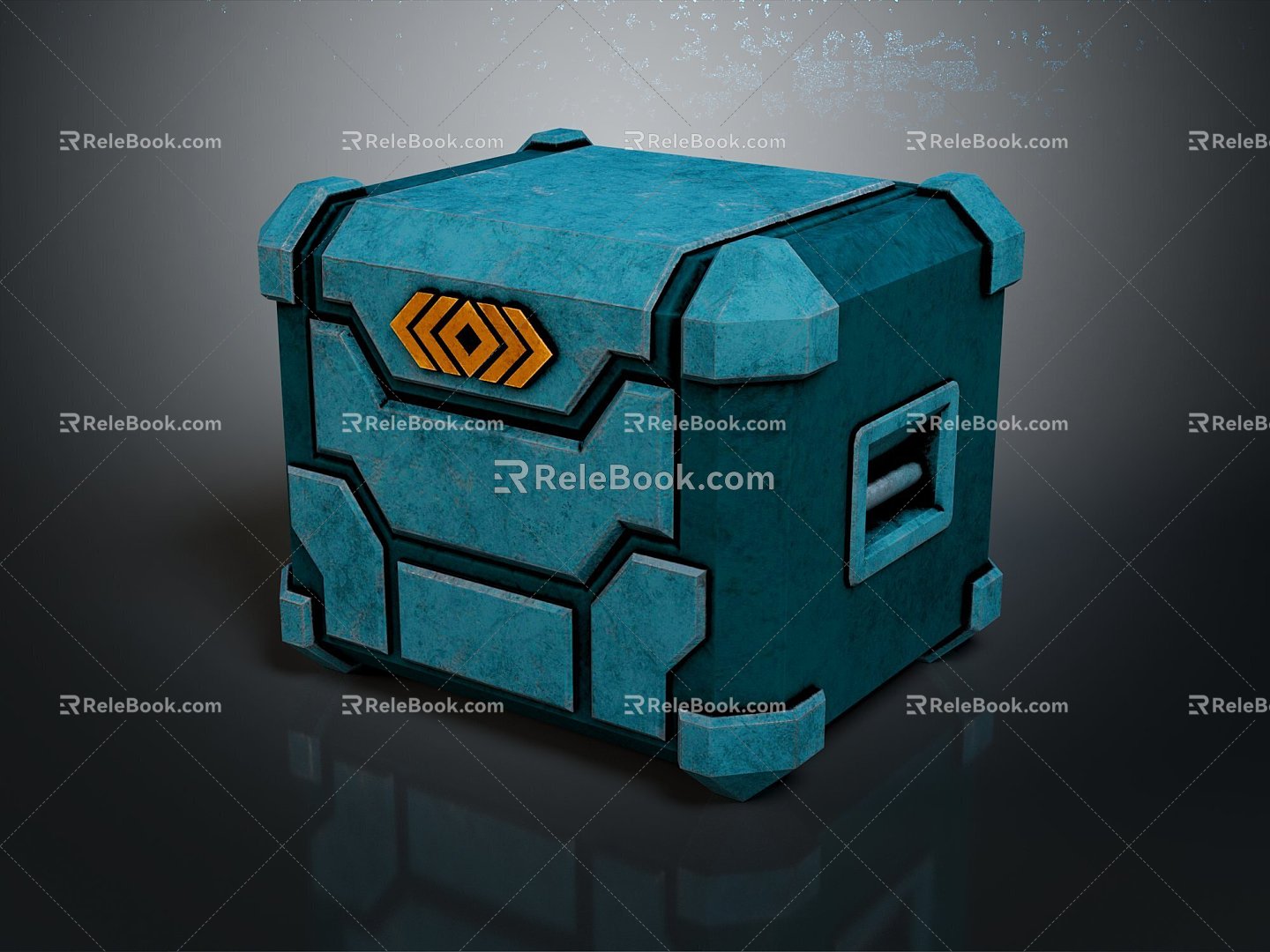 Science Fiction Box Science Fiction Box Military Box Password Box Military Material Science Fiction Material Science Fiction Password Box 3d model