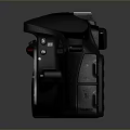 Nikon D3500 DSLR Camera Body With Lens Mount And Control Buttons