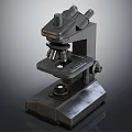 High Quality Advanced Medical Microscope For Laboratory Scientific Research And Analysis 3d model