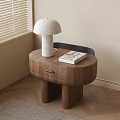 Bedside table lamp 3d model