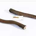 Natural Wood Logs And Stone Pieces With Rustic Surface Texture