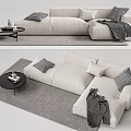 Modern Multiplayer Sofa 3d model