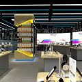 China Telecom Specialty Store With Mobile Phones Display Shelves And Products