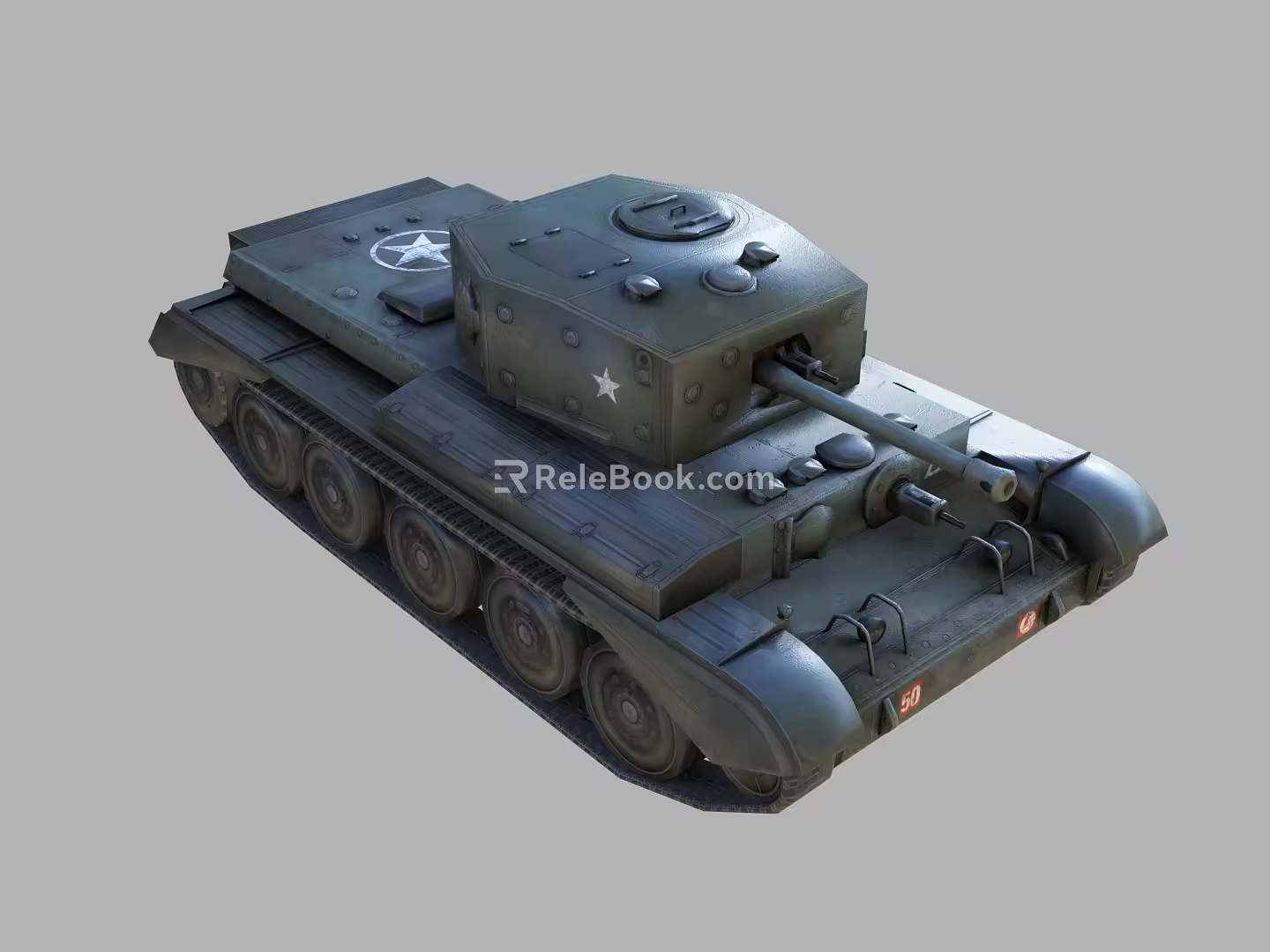 Modern Tanks 3d model