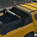 Traction boom expansion vehicle towing rocker arm mechanical boom site equipment multi-function excavator 3d model