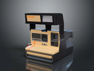 Vintage Desktop Computer With Beige And Black Retro Design Classic Electronic Look 3d model