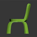 Cute Green Frog Shaped Children's Chair with Playful Design and Comfortable Seat