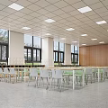 Book Art Reading Room Interior With Wooden Walls Bookshelves Tables And Bright Lighting